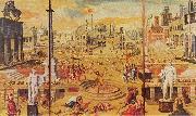Antoine Caron The Massacre of the Triumvirate Germany oil painting artist